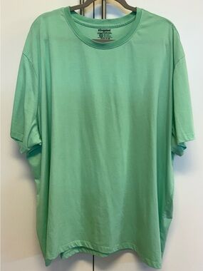 Kingsted 4XL Mint Green T-Shirt Crew Neck Short Sleeve Basic Tee Mens 4X